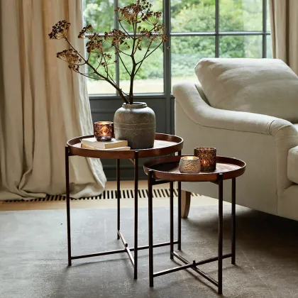 Zdjęcie Stolik pomocniczy, zestaw 2 szt. Thais