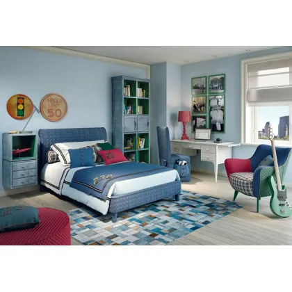 Zdjęcie Stylowe łóżko do pokoju chłopaka - Halley