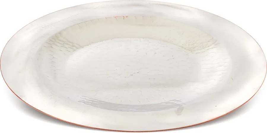 obrazek 1 Talerz miedziany cynowany Ø34cm - Tavola - Cu Artigiana