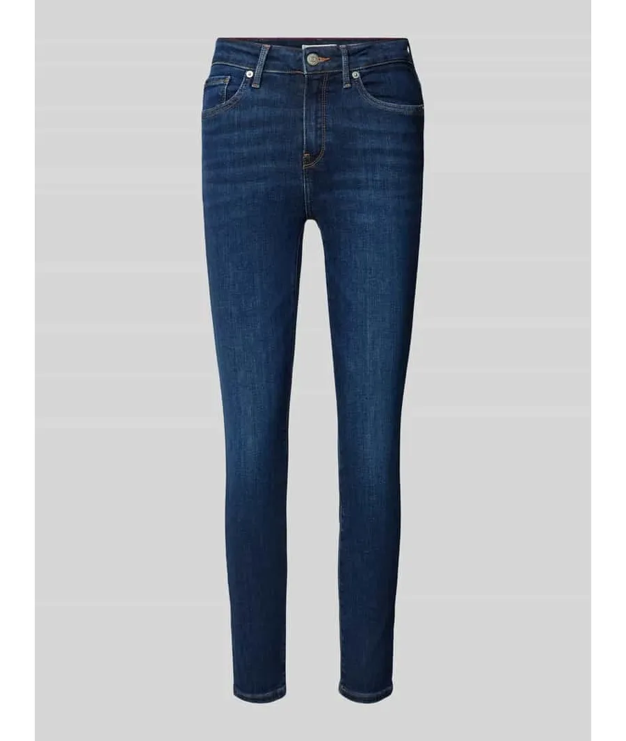 obrazek 1 Jeansy o kroju skinny fit z 5 kieszeniami model ‘COMO’
