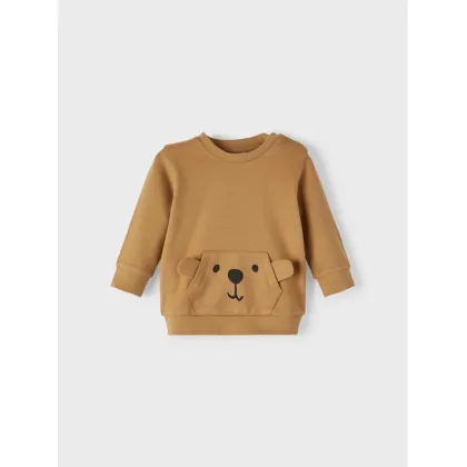 Zdjęcie NAME IT Bluza 13212774 Brązowy Regular Fit