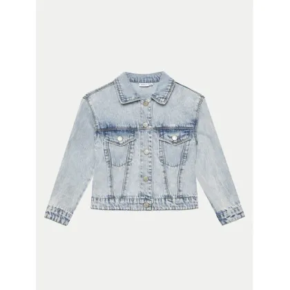 Zdjęcie NAME IT Kurtka jeansowa Mila 13237177 Niebieski Regular Fit