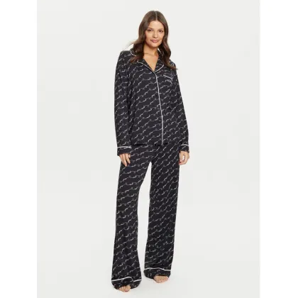 Zdjęcie Guess Piżama O5RX08 KCIN2 Czarny Regular Fit
