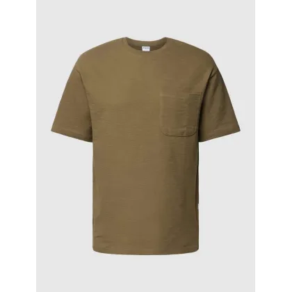 Zdjęcie T-shirt z nakładaną kieszenią na piersi model ‘LOOSESAUL’