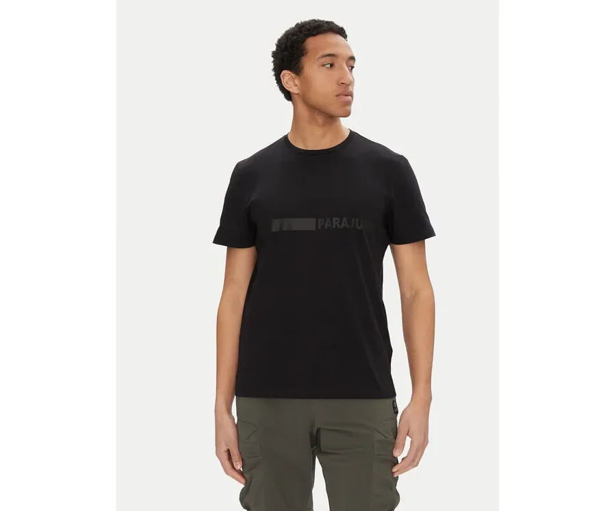 obrazek 1 Parajumpers T-Shirt Space 25SMPMTSXF05 Czarny Regular Fit