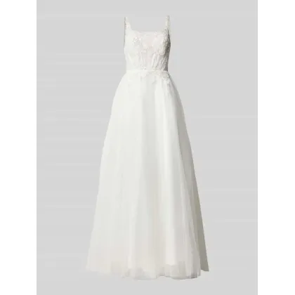 Zdjęcie Sukienka wieczorowa obszyta koronką i cekinami