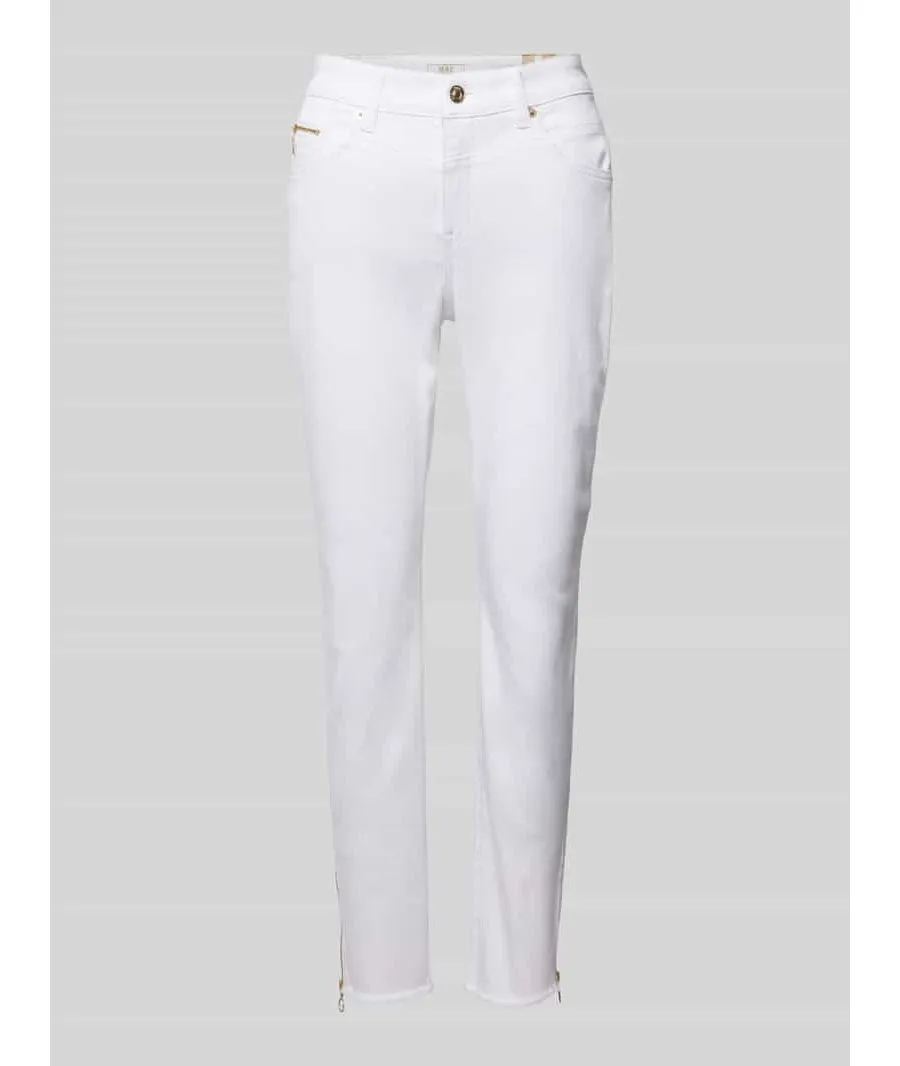 obrazek 1 Jeansy o kroju slim fit z 5 kieszeniami model ‘Rich’