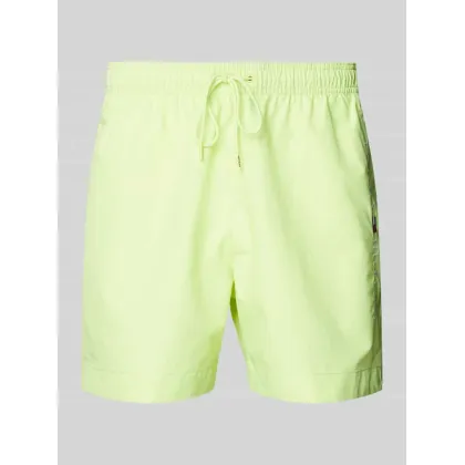 Zdjęcie Spodenki kąpielowe z wyhaftowanym logo