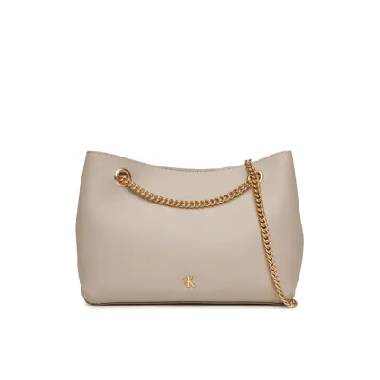 Zdjęcie Calvin Klein Torebka Minimal Monogram Shoulde LV04F3205G Beżowy