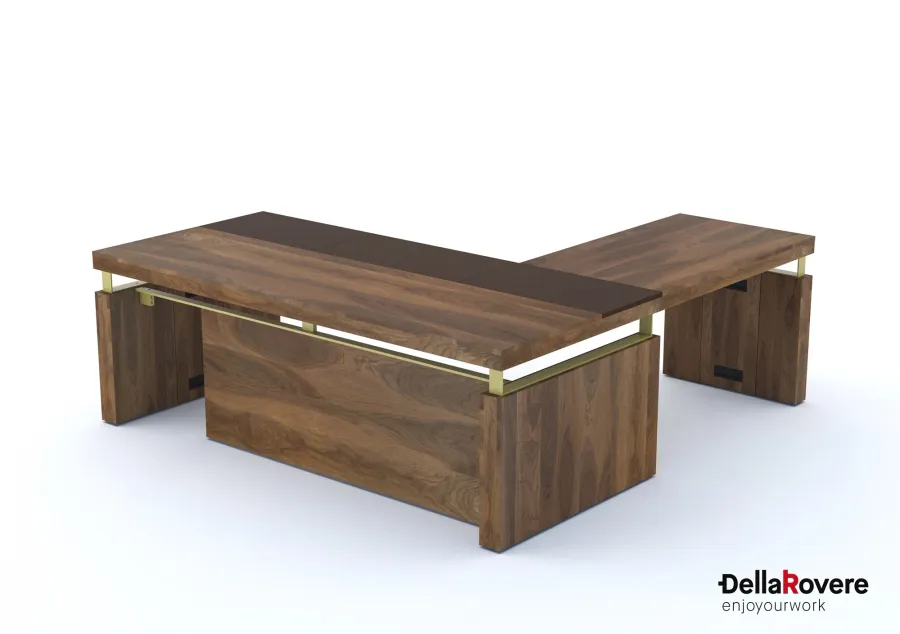 obrazek 3 Eleganckie biurko gabinetowe z Włoch