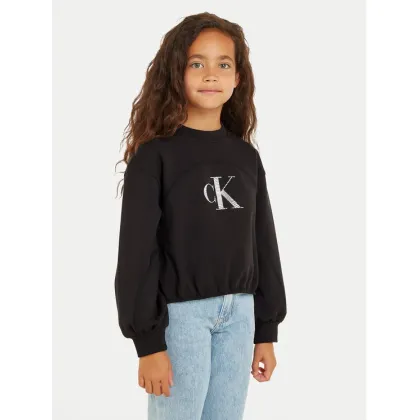 Zdjęcie Calvin Klein Jeans Bluza Iridescent IG0IG02414 Czarny Regular Fit