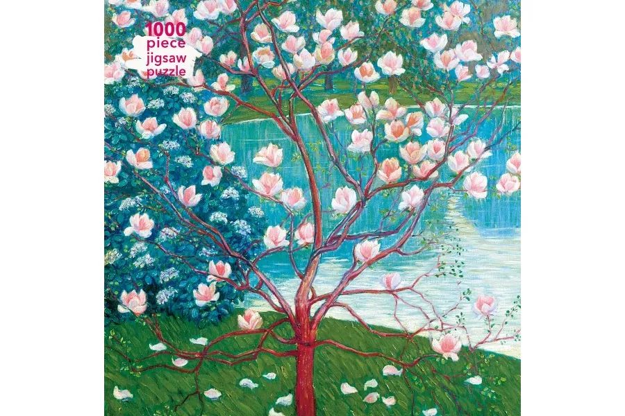 obrazek 1 Puzzle dla dorosłych Wilhelm Lista: Drzewo magnolii  - Flame Tree Publishing