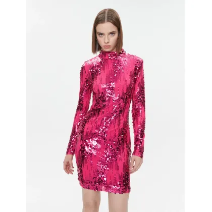 Zdjęcie Fracomina Sukienka koktajlowa FQ23WD1002W66701 Różowy Slim Fit