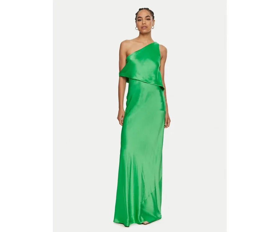 obrazek 1 STAUD Sukienka wieczorowa Naomi R24P2193SA Zielony Regular Fit