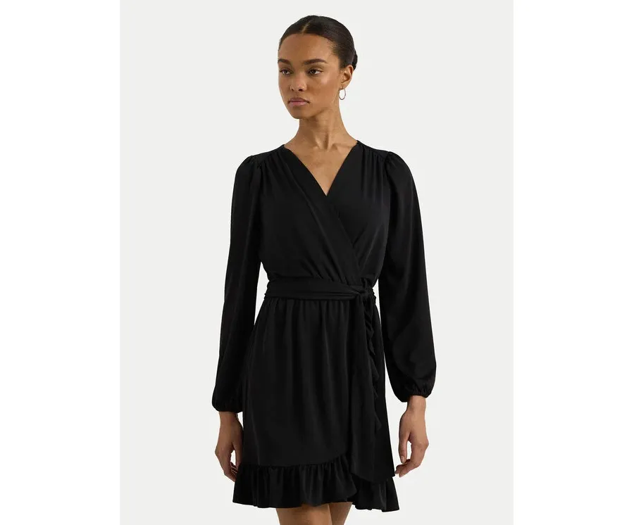 obrazek 1 Lauren Ralph Lauren Sukienka koktajlowa 250940555001 Czarny Regular Fit LAUREN RALPH LAUREN