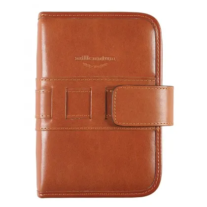 Zdjęcie Organizer milenijny + planer z prawdziwej skóry 13x19 cm
