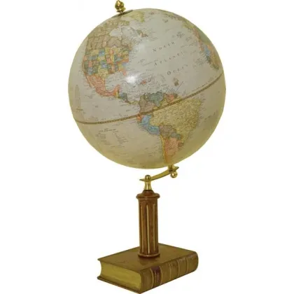 Picture Globe with a book stand