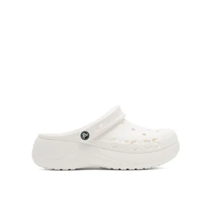 Zdjęcie Crocs Klapki BAYA PLATFORM CLOG 208186-100 Écru