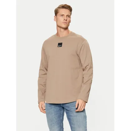 Zdjęcie Karl Lagerfeld Jeans Longsleeve A1M17043 Beżowy Regular Fit