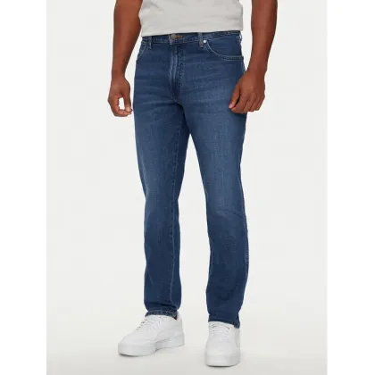 Zdjęcie Wrangler Jeansy River 112356835 Niebieski Tapered Fit