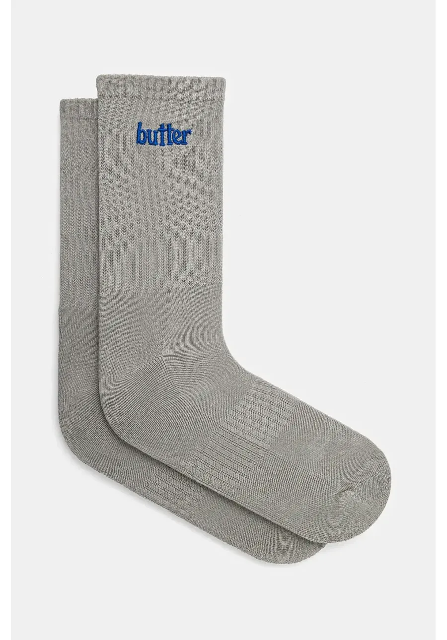 obrazek 1 Butter Goods skarpetki Basic Socks męskie kolor szary BG243910