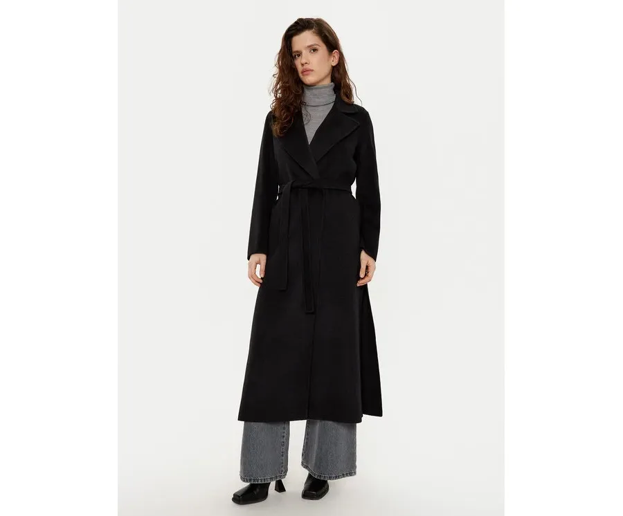 obrazek 1 Marella Płaszcz wełniany Ardenza 2423016031 Czarny Regular Fit