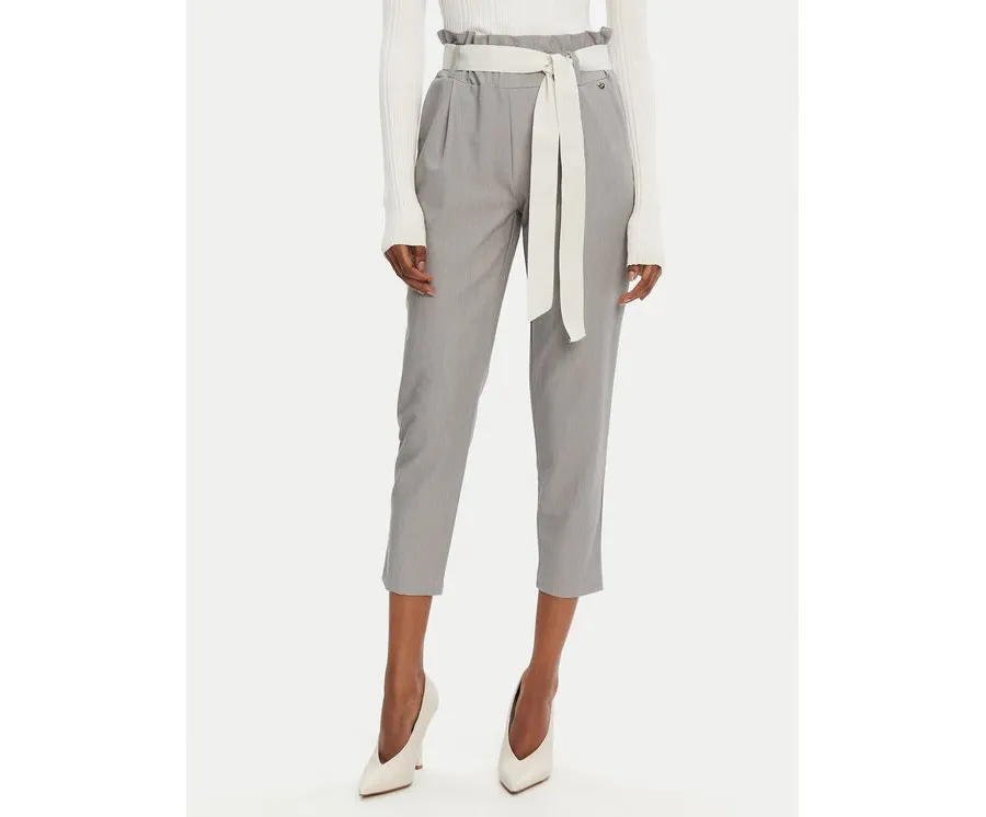 obrazek 1 Rinascimento Spodnie materiałowe CFC0122382003 Szary Regular Fit