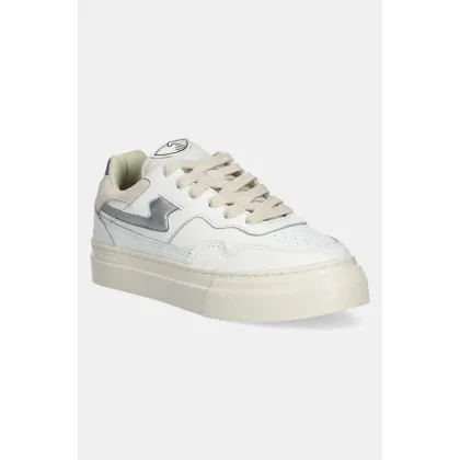 Zdjęcie Stepney Workers Club sneakersy skórzane Pearl S-Strike kolor biały YA23520