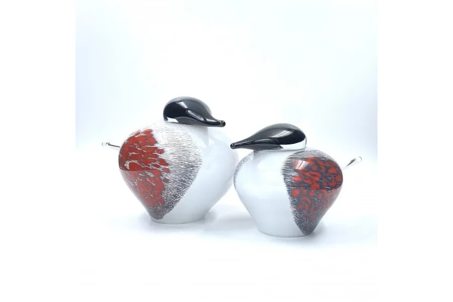 obrazek 2 Luksusowa figurka ptaka z czerwonym skrzydłem - wspaniały pomysł na prezent