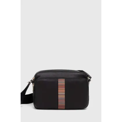 Zdjęcie Paul Smith torebka skórzana kolor czarny M1A-6796-BMULTI