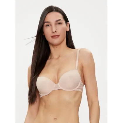 Zdjęcie Tommy Hilfiger Biustonosz balkonetka UW0UW02420 Beżowy