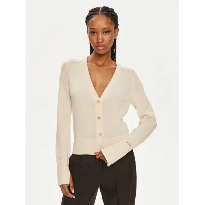 Zdjęcie Calvin Klein Kardigan K20K207574 Beżowy Regular Fit