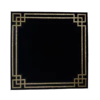 Picture A prestigious carpet made of premium black eco-fur