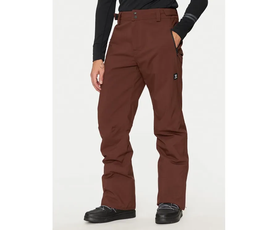 obrazek 1 Brunotti Spodnie narciarskie Footrail 2421220069 Bordowy Regular Fit