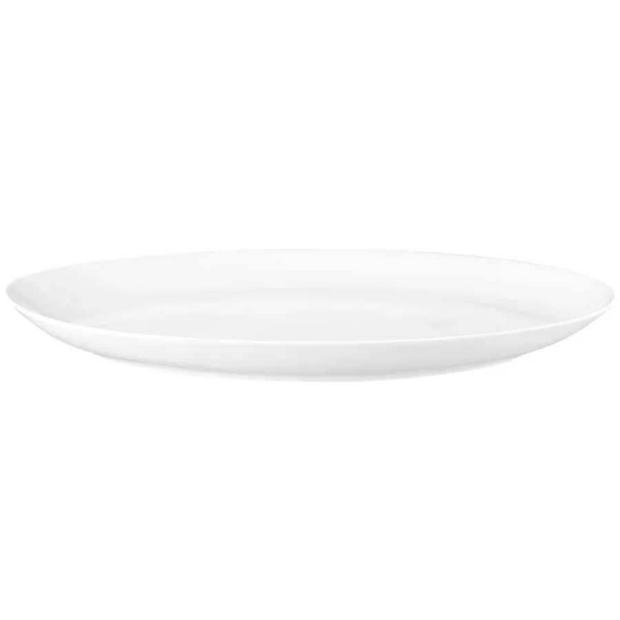 obrazek 3 Porcelanowy biały owalny półmisek o ponadczasowym kształcie – Tettau