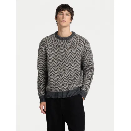Zdjęcie Selected Homme Sweter 16094589 Szary Regular Fit