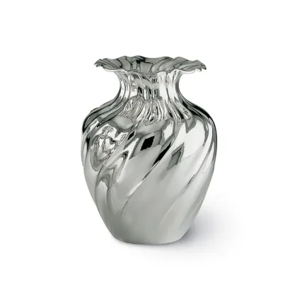 Picture A beautiful silver vase