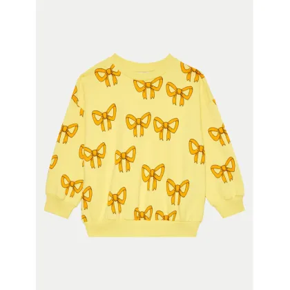 Zdjęcie Mini Rodini Bluza Bow 2472014923 Żółty Regular Fit MINI RODINI