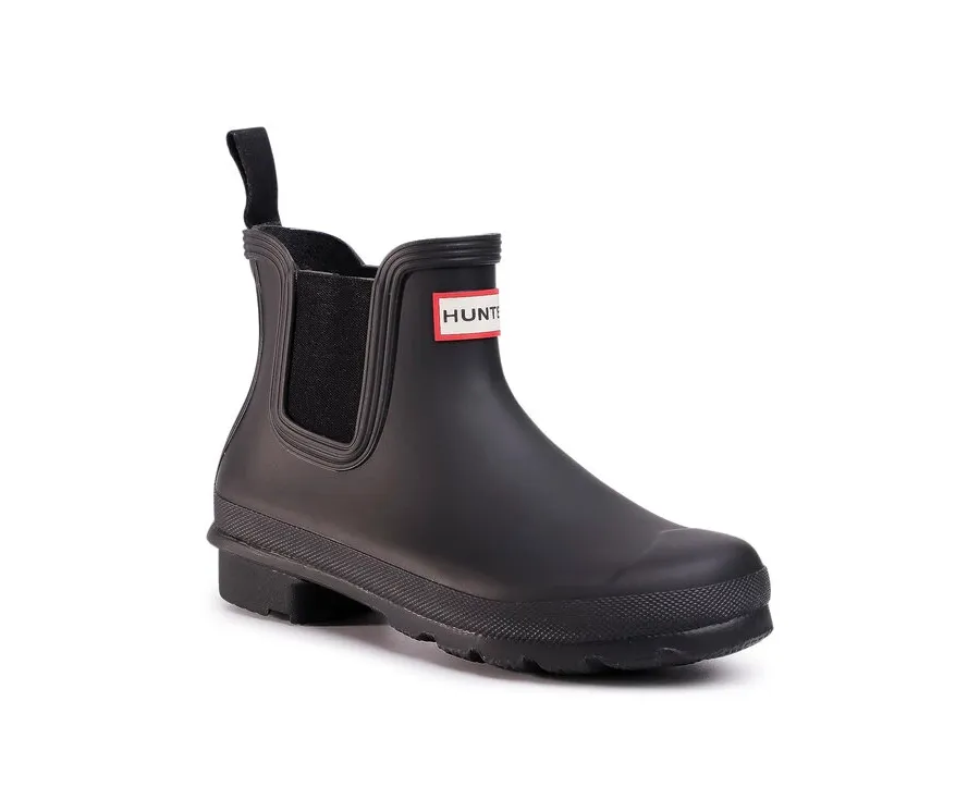 obrazek 1 Hunter Kalosze Original Chelsea WFS2078RMA Czarny