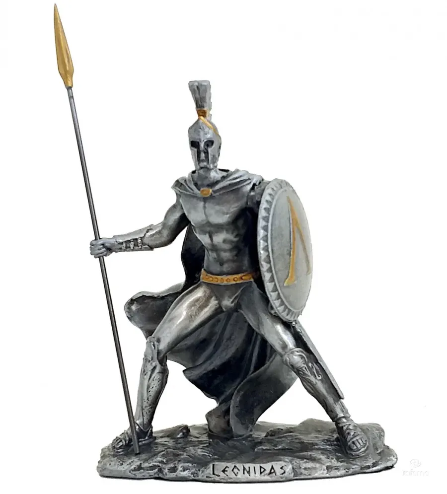 obrazek 1 Pewterowa figurka Leonidasa