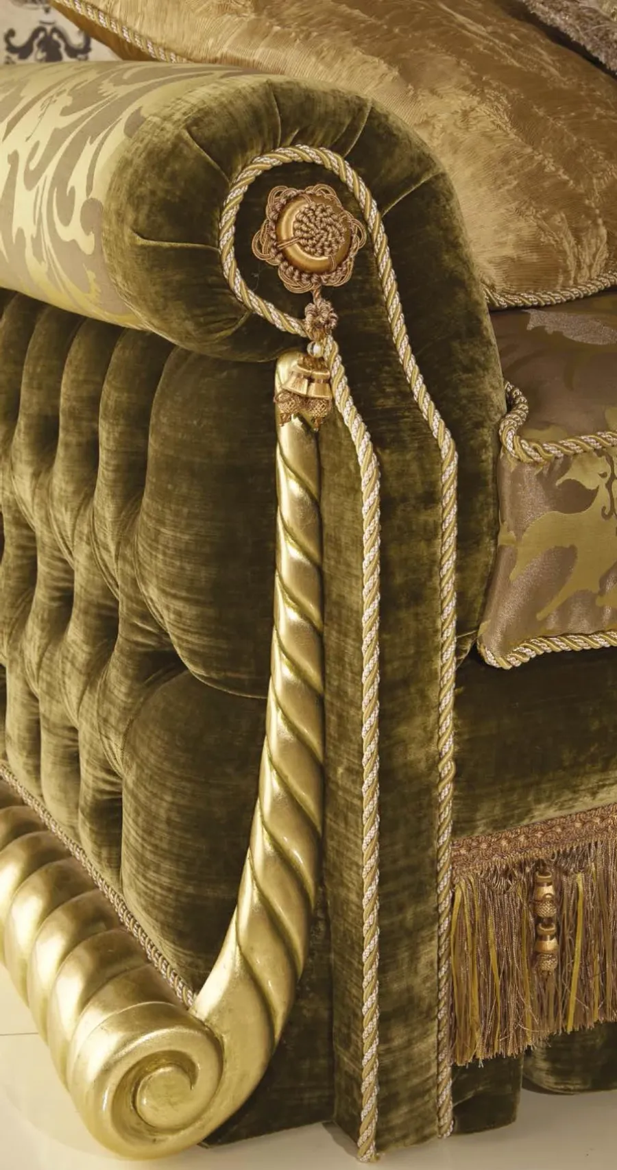 obrazek 2 Luksusowa włoska duża sofa w stylu antycznym - Morello Gianpaolo