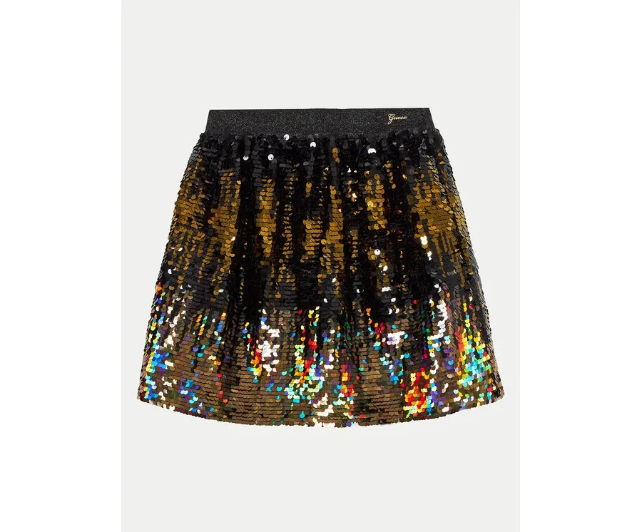 obrazek 1 Guess Spódnica J4BD04 KCH50 Czarny Regular Fit