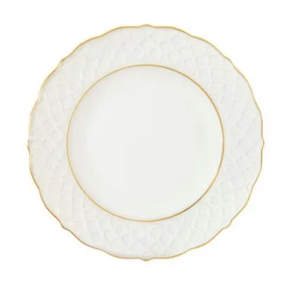 Zdjęcie Porcelanowy talerz na chleb lub masło Empire Gold