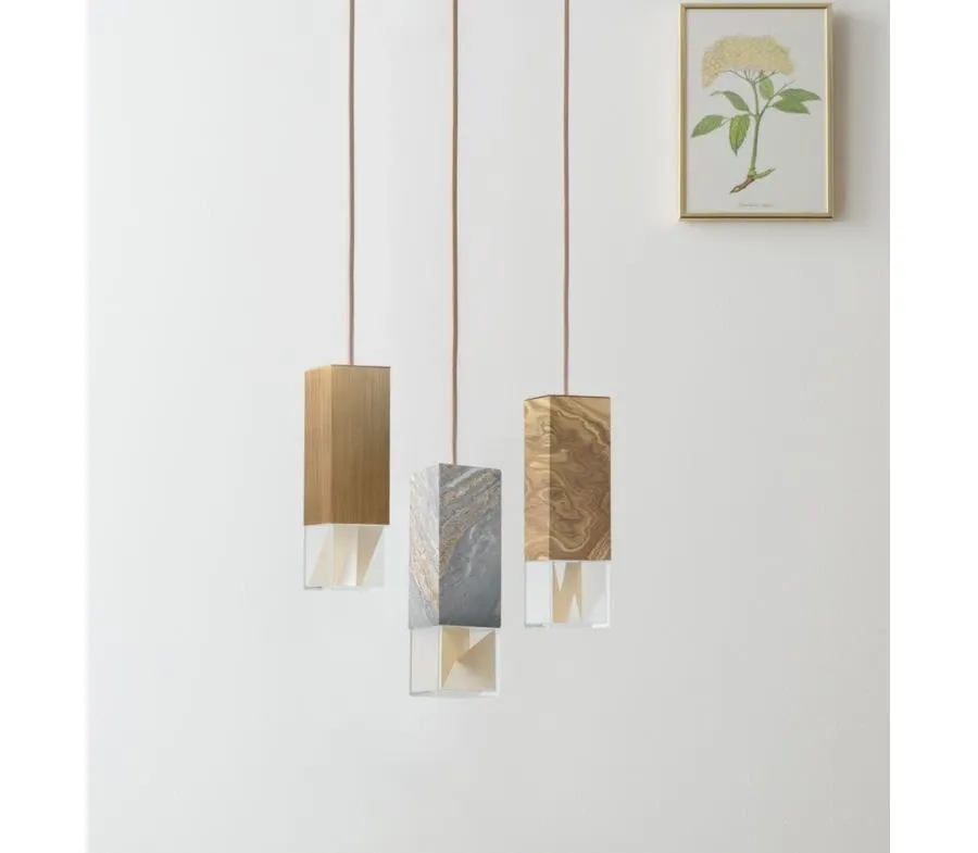 obrazek 2 Minimalistyczna lampa wisząca, żyrandol Revamp Edition