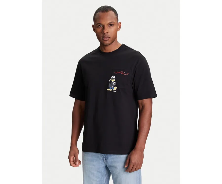 obrazek 1 KARL LAGERFELD T-Shirt 755097 553270 Czarny Regular Fit