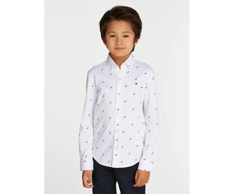 obrazek 1 Tommy Hilfiger Koszula KB0KB09267 Biały Regular Fit