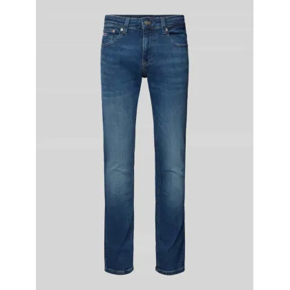 Zdjęcie Jeansy o kroju slim fit z wyhaftowanym logo