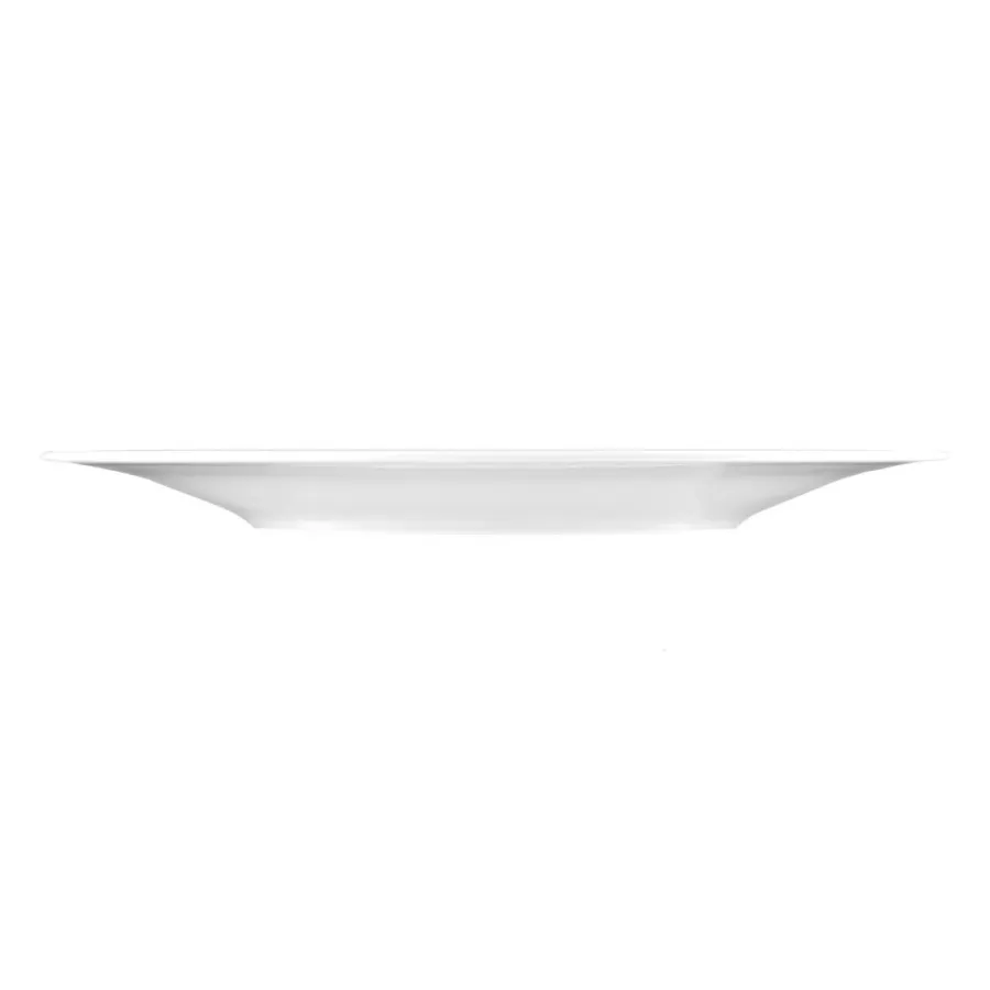 obrazek 2 Stylowy biały porcelanowy talerz śniadaniowy 23 cm kolekcja Trio - Seltmann Weiden