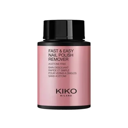 Zdjęcie KIKO Milano Nail Polish Remover Fast & Easy Acetone Free Zmywacz lakieru do paznokci 1 szt.