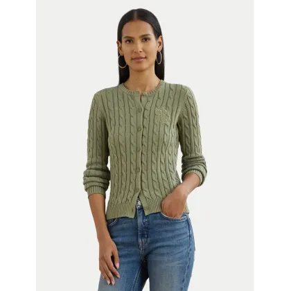 Zdjęcie LAUREN RALPH LAUREN Kardigan 200932225009 Zielony Slim Fit